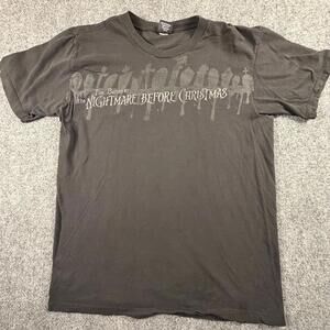 Tim Burton's The Nightmare Before Christmas‎ Black Graphic T-Shirt #992
